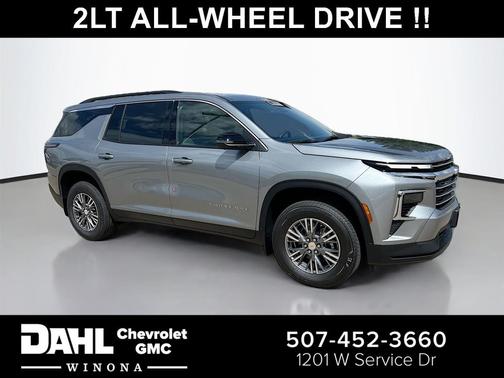 Sterling Gray Metallic 2026 Chevrolet Traverse LT
