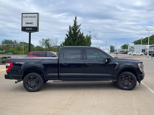 Agate Black 2021 Ford F-150 Lariat
