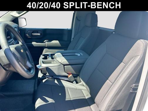 Summit White 2025 Chevrolet Silverado 1500 WT