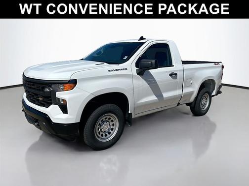 Summit White 2025 Chevrolet Silverado 1500 WT