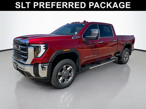 Volcanic Red Tintcoat 2026 GMC Sierra 3500 SLT