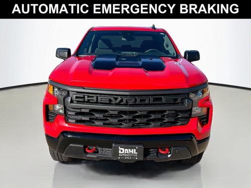 Red Hot 2026 Chevrolet Silverado 1500 Custom Trail Boss