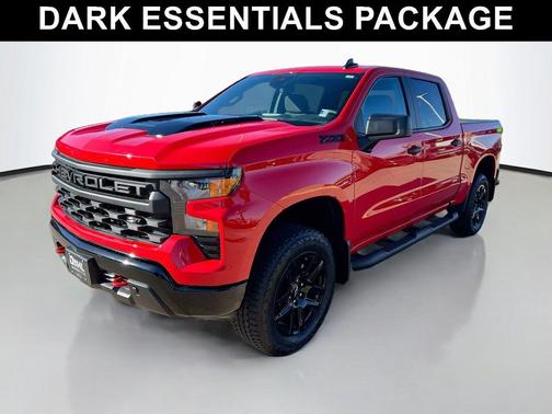 Red Hot 2026 Chevrolet Silverado 1500 Custom Trail Boss