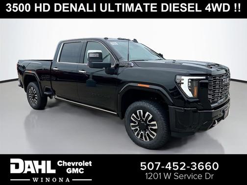 Onyx Black 2026 GMC Sierra 3500 Denali