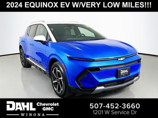 Riptide Blue Metallic 2024 Chevrolet Equinox EV 2LT