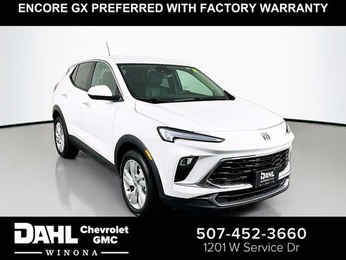 Summit White 2025 Buick Encore GX Preferred