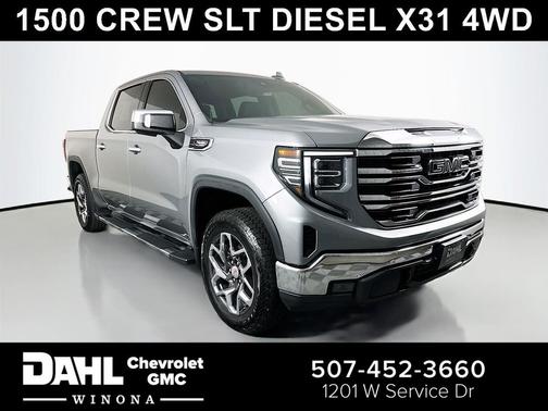 Sterling Metallic 2023 GMC Sierra 1500 SLT