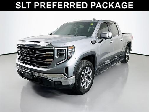 Sterling Metallic 2023 GMC Sierra 1500 SLT