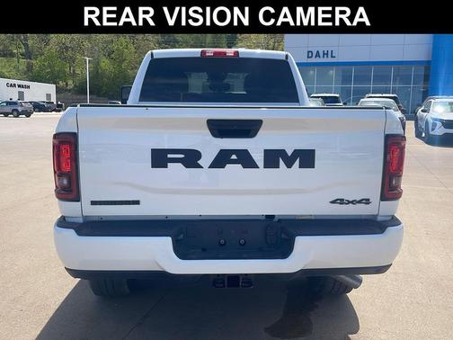 Bright White Clearcoat 2025 RAM 2500 Big Horn Crew Cab 4x4 6'4' Box