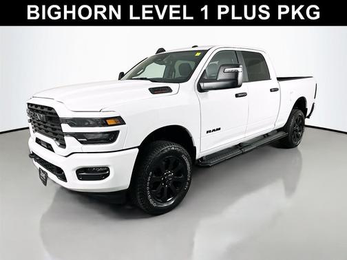 Bright White Clearcoat 2025 RAM 2500 Big Horn Crew Cab 4x4 6'4' Box