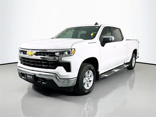 Summit White 2023 Chevrolet Silverado 1500 LT