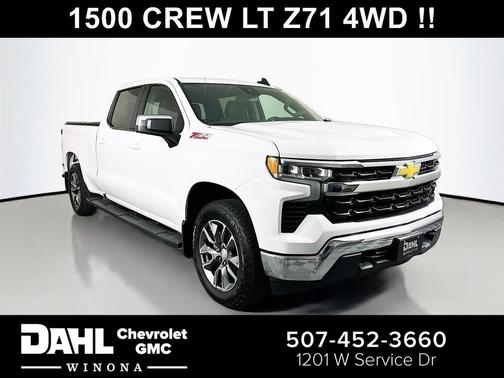 Summit White 2024 Chevrolet Silverado 1500 LT
