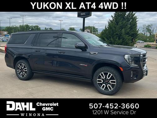 Titanium Rush Metallic 2023 GMC Yukon XL 4WD AT4