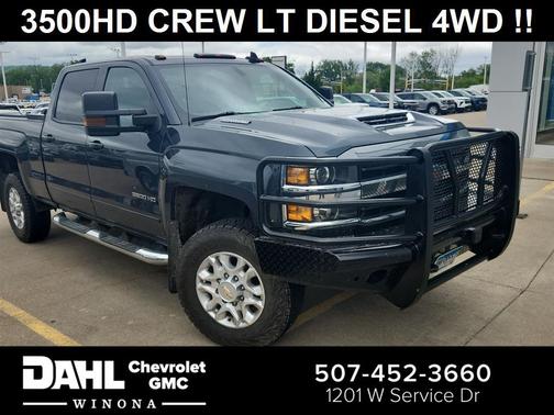 Graphite Metallic 2019 Chevrolet Silverado 3500 LT