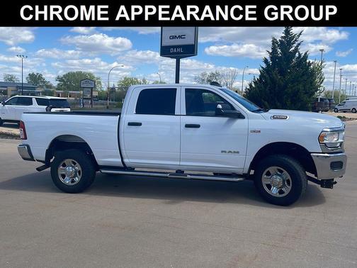 Bright White Clearcoat 2021 RAM 2500 Tradesman Crew Cab 4x4 6'4' Box