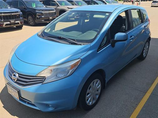 Morningsky Blue Metallic 2014 Nissan Versa Note SV