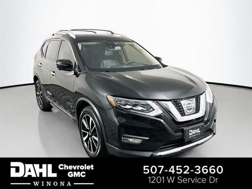 Magnetic Black 2017 Nissan Rogue SL