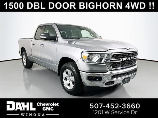 Billet Silver Metallic Clearcoat 2022 RAM 1500 Big Horn/Lone Star