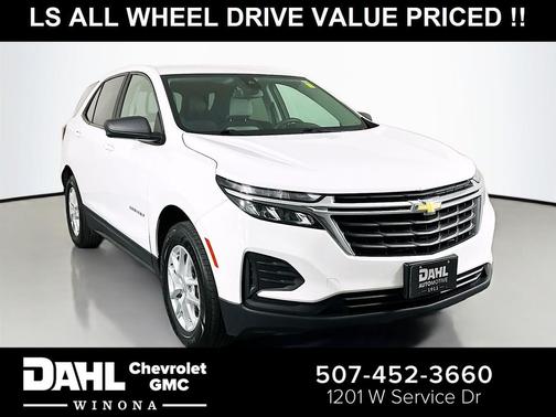 Summit White 2023 Chevrolet Equinox LS