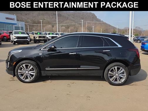 Stellar Black Metallic 2024 Cadillac XT5 Premium Luxury