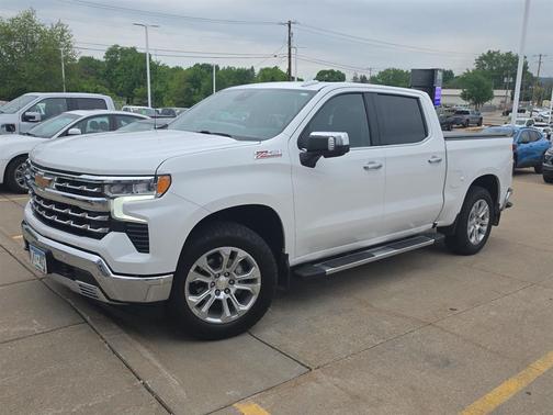 Summit White 2024 Chevrolet Silverado 1500 LTZ