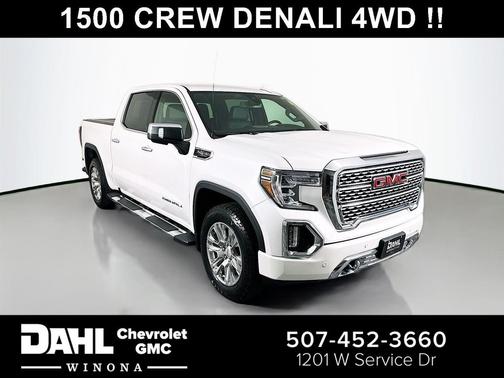 White Frost Tricoat 2019 GMC Sierra 1500 Denali