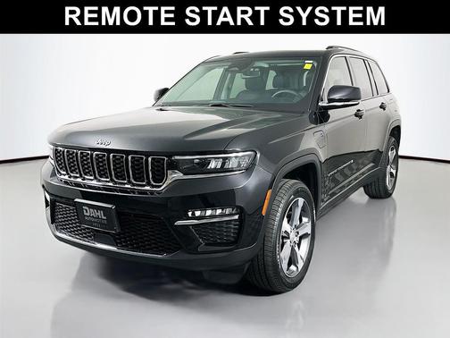Diamond Black Crystal Pearlcoat 2022 Jeep Grand Cherokee 4xe Base