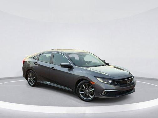 Modern Steel Metallic 2019 Honda Civic EX