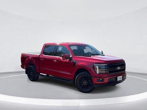 Rapid Red Metallic Tinted Clearcoat 2025 Ford F-150 Lariat