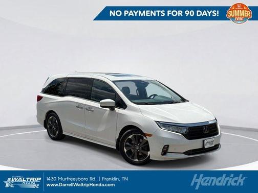 Platinum White Pearl 2023 Honda Odyssey Elite