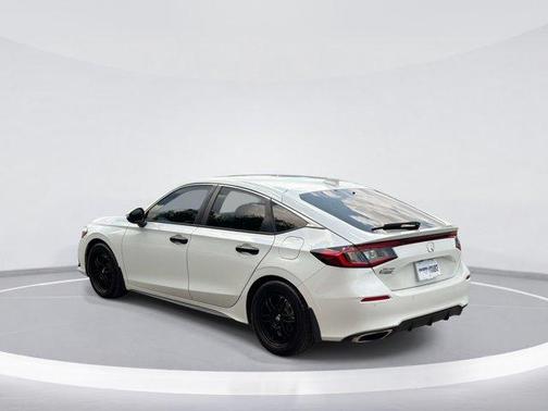Platinum White Pearl 2024 Honda Civic Sport Touring