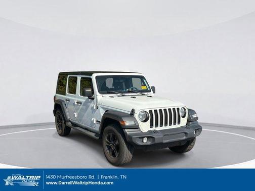 Bright White Clearcoat 2023 Jeep Wrangler Sport