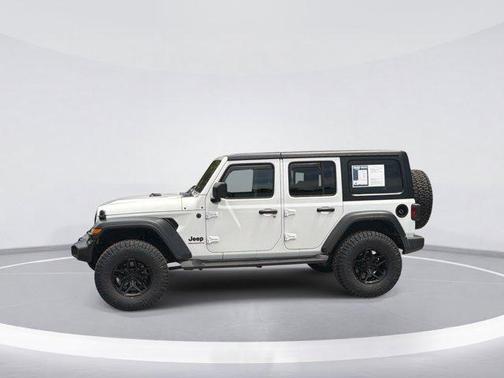 Bright White Clearcoat 2023 Jeep Wrangler Sport