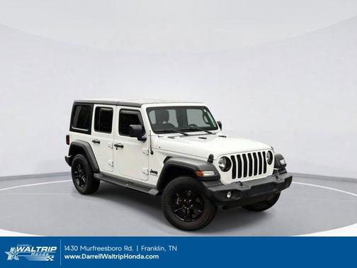 Bright White Clearcoat 2023 Jeep Wrangler Sport