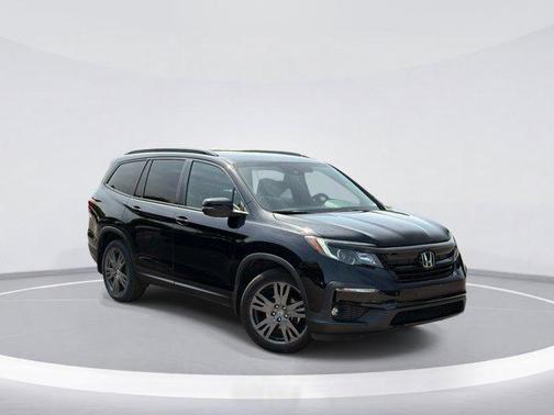 Crystal Black Pearl 2022 Honda Pilot Sport