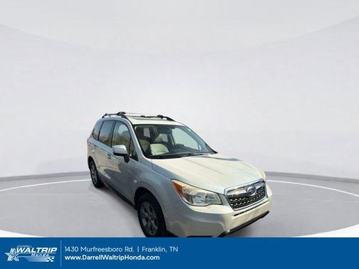 Satin White Pearl 2014 Subaru Forester 2.5i Premium