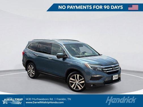Steel Sapphire Metallic 2016 Honda Pilot Touring