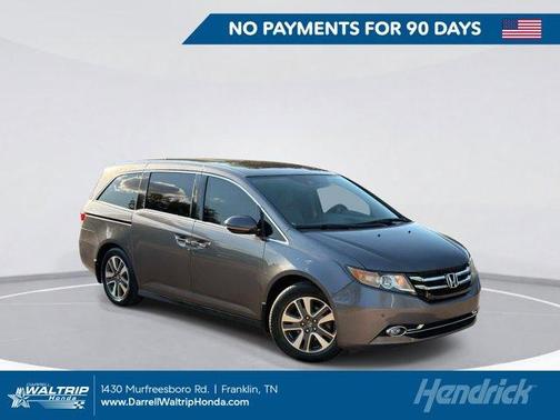 Modern Steel Metallic 2015 Honda Odyssey Touring