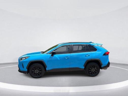 Blue Flame 2020 Toyota RAV4 LE