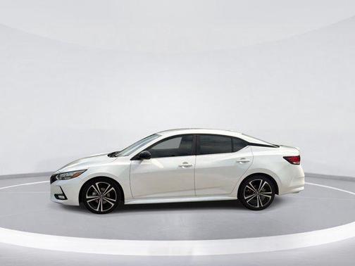 Aspen White 2020 Nissan Sentra SR