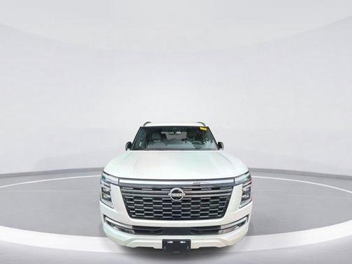 Aspen White 2025 Nissan Armada SL