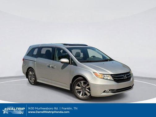 Alabaster Silver Metallic 2014 Honda Odyssey Touring Elite