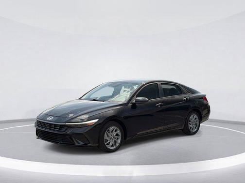 Black 2025 Hyundai ELANTRA HEV Blue