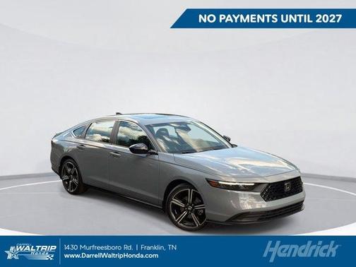 Urban Gray Pearl 2024 Honda Accord Hybrid Sport