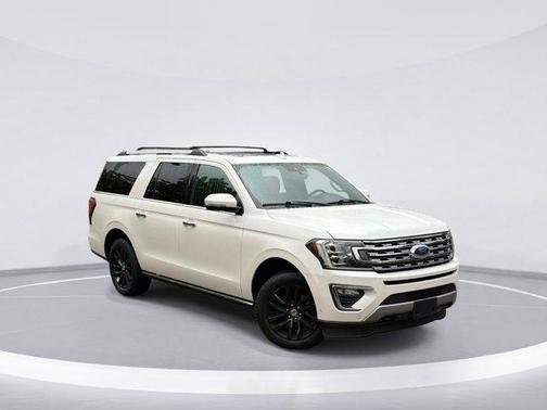 White Platinum Tri-Coat Metallic 2019 Ford Expedition Max Limited