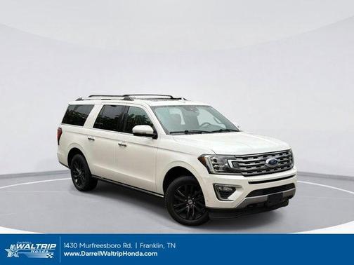 White Platinum Tri-Coat Metallic 2019 Ford Expedition Max Limited