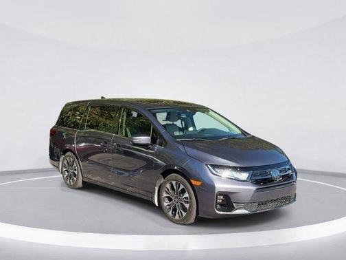 Modern Steel Metallic 2025 Honda Odyssey Elite