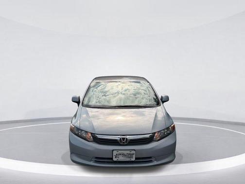 Alabaster Silver Metallic 2012 Honda Civic LX
