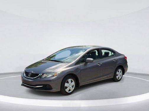 Modern Steel Metallic 2015 Honda Civic LX