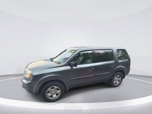 Polished Metal Metallic 2010 Honda Pilot LX